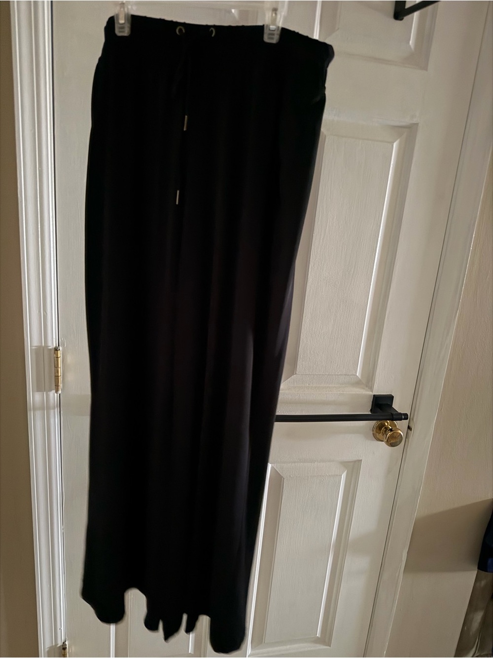 Women’s Black Drawstring Casual Pants